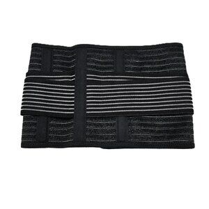 UpSpring Shrinkx Belly Charcoal Postpartum Belly Wrap Size S/M Black NWOT